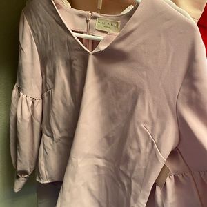 Rachel Parcell Puff Sleeve Top NWT